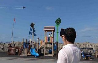 SOLOTÜRK ekibi prova uçuşu yaptı, vatandaşlar...