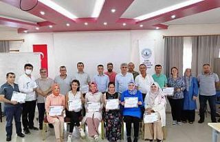 Somalı arıcılar sertifikalarını aldı