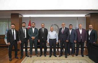 STK temsilcilerinden Başkan Büyükkılıç’a ziyaret