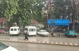 Şuhut’ta sağanak yağış ve dolu hayatı olumsuz...