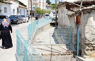 Süleymanlı’da dere yatağı güvenli hale getirildi