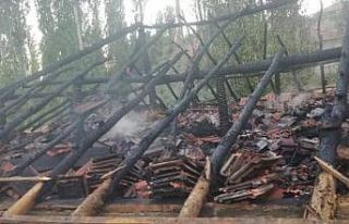 Sungurlu’da yangın