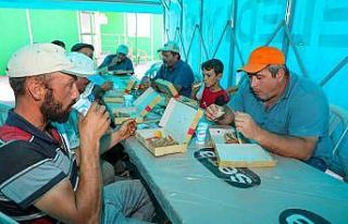 Talas’tan çiftçiye öğlen kumanyası