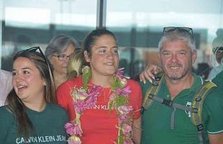 Tarihe geçen Aysu’ya davullu zurnalı karşılama