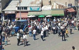 Taşlıçay’da çarşı ortasında kavga