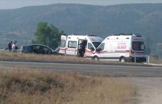 Tavşanlı’da trafik kazası: 5 yaralı