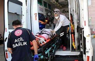 Tekirdağ’da balkondan düşen kadın yaralandı