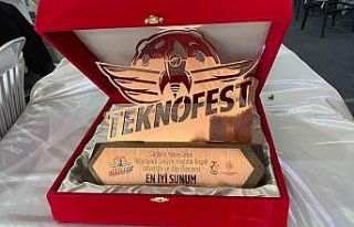 TEKNOFEST’te en iyi sunum ödülü SUBÜ’nün