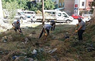 Temizlik çalışmalarına hız kesmeden devam ediyor