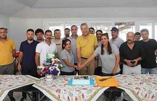 Temizlik İşçilerinden Başkan Tarhan’a ’sözleşme’...