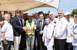 Terme Pide Evi’nin temeli atıldı