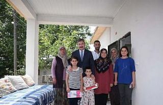 Terör şehidi Osman Kaya’nın ailesine yeni ev