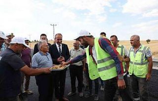 Tomarza’ya 10 bin Tonluk Asfalt Yatırımı