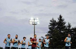 Trabzonspor, FC Kopenhag maçı hazırlıklarına...