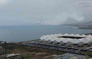 Türk Yıldızları’nın Trabzon semalarındaki...