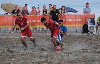Türkiye Bölgesel Plaj Futbolu Ligi Alanya etabı...