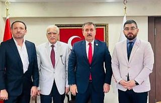 Türkmen Lider Riyaz Sarıkahya, BBP Genel Başkanı...