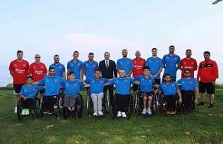 Tutuk, milli sporculara başarılar diledi