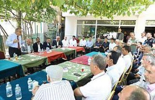 Vali Ali İhsan Su, üç ilçede vatandaşlarla bir...