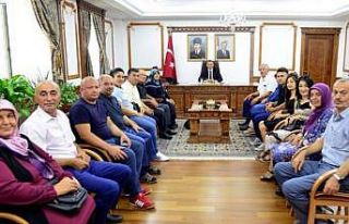 Vali Buhara, gurbetçi vatandaşları ağırladı