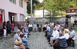 Vali Cevdet Atay, köylüler ile buluştu