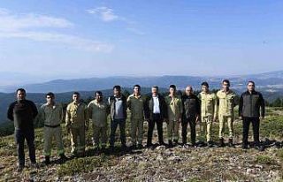 Vali Ergün, yangın gözetleme kulelerini denetledi