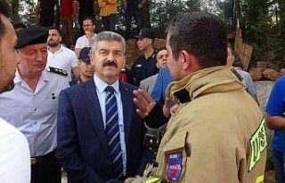 Vali Ergün, “Yangının openet kısmından çıktığı...