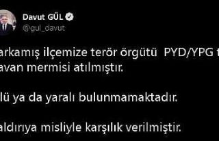 Vali Gül’den Karkamış’a yapılan saldırıyla...