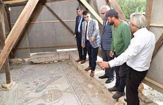 Vali Gürel, Hadrianoupolis Antik Kenti’ndeki çalışmaları...