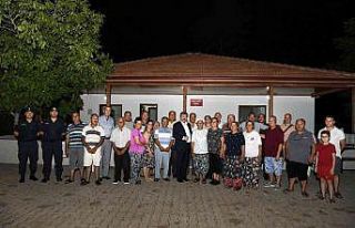 Vali Tavlı Cemevinde Oruç açma programına katıldı