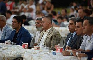 Vali Yazıcı,Döşemealtı’nda aşure lokması...