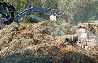 Van’da bin bağ ot yandı