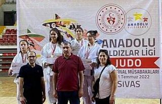 Vanlı judocular madalyalarla döndü
