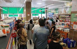 Vatandaşlar Tarım Kredi marketlerine akın etti