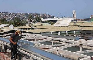 Yabancılar Çarşısı’nın çatı sorunu çözülüyor