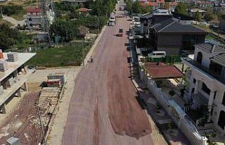 Yalova Belediyesi’nin asfalt çalışmaları devam...