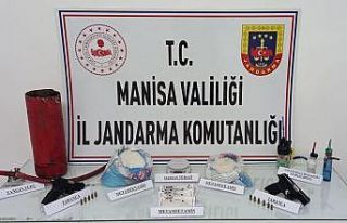 Yangın söndürme tüpünden uyuşturucu çıktı