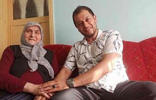 Yaşlı kadının hayali hayırseverlerin yardımlarıyla...