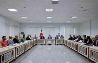 Yatırımlar ve yapılması planlanan projeler masaya...