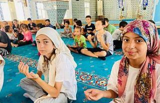 Yaz Kur’an Kursu öğrencilerinden şehide vefa