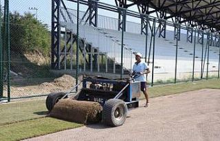 Yedek stat yeşillendiriliyor