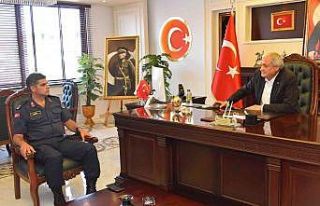 Yeni Jandarma Komutanı Serin ve Cezaevi Müdürü...