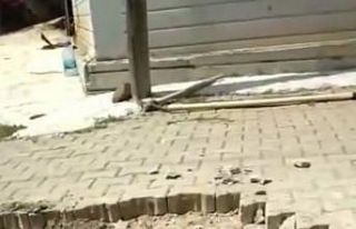 Yer altından gelen garip sesler kanalizasyonda mahsur...