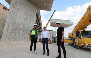 Yeşilvadi üç katlı köprülü kavşak adım adım...