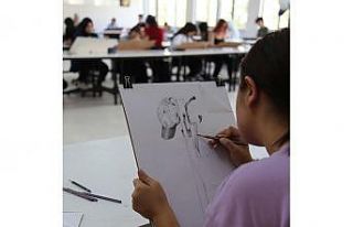 Yetenek sınavında, ter döktüler