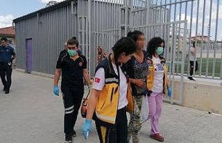 Yürürken dehşeti yaşadı