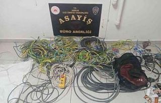 5 ayrı inşaattan hırsızlık yapanlar yakalandı