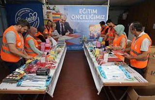 5 bin öğrenciye kırtasiye yardımı