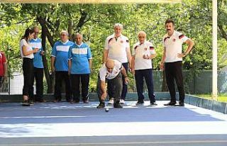 60 yaş ve üstü yetişkin gençler bocce şampiyonası