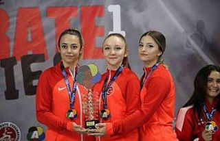 70 ülkeden sporcunun katıldığı karate şampiyonasında...